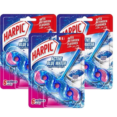 Harpic Active Floral Burst 2+1 35G