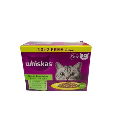Whiskas Mixed Favourites 12 x 80 gr