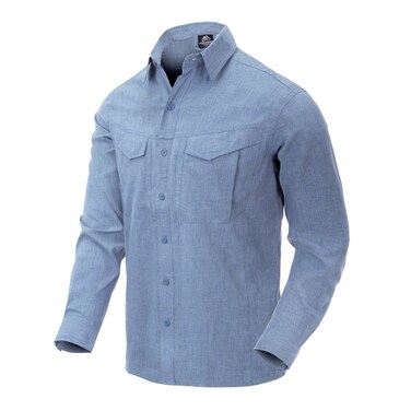 Defender Mens Cotton Long Sleeve Shirt