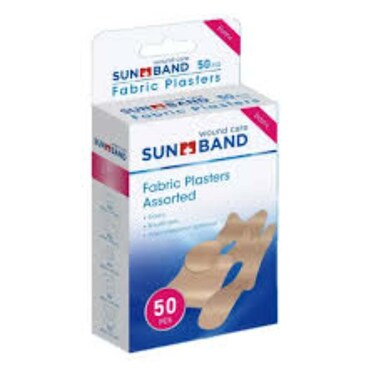 Sunband Fab Plasters 50 Pieces