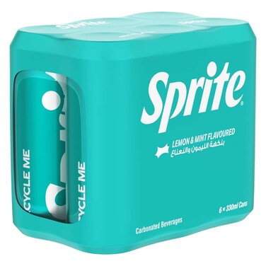 Sprite Lemon Mint Can 6 x 330 ml
