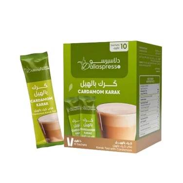 Dallaspresso Karak Cardamom 15gr x 10 Pieces