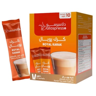 Dallaspresso Karak Royal Saffron 15gr x 10 Pieces