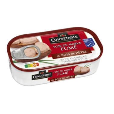 Connetable Cod Liver Canned 121 gr