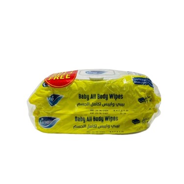 Fine Baby All Body Wipes 2 x 72s