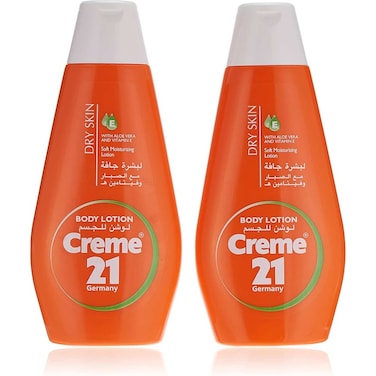Creme 21 Lotion for Dry Skin 2 x 250 ml