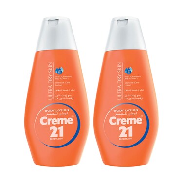 Creme 21 Lotion Ultra Dry Skin 250 ml x 2 Pieces