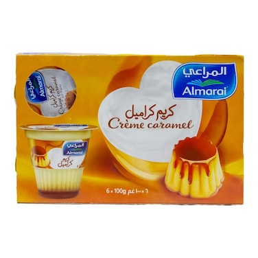 Almarai Cr&egrave;me Caramel 100gr x 6 Pieces