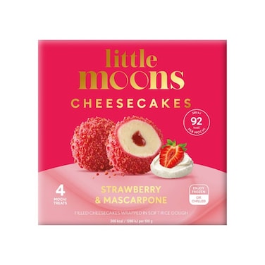Little Moons Mochi Ice Cream Cheesecake Strawberry 120 Ml