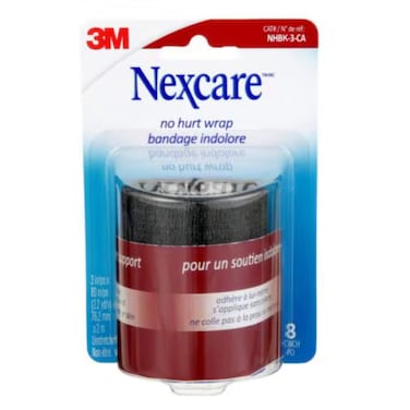 Nexcare No Hurt Wrap Black NHBK3 80 Pieces