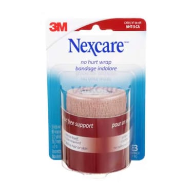Nexcare No Hurt Wrap Brown NHT3 80 Pieces