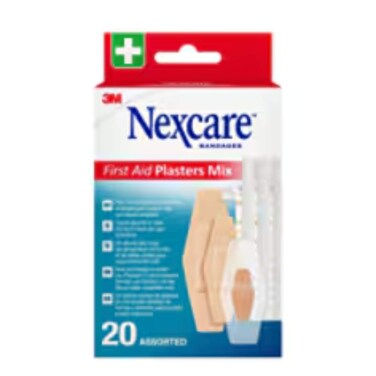 Nexcare First Aid Assorted Bandages N0-20-7F 20 Pieces