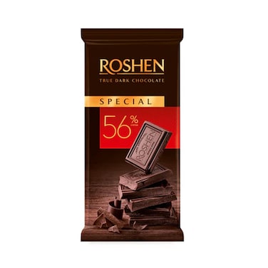 Roshen Chocolate Dark 56% 85Gr