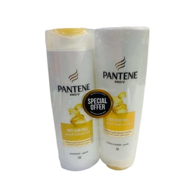 Pantene Anti Hair Fall Shampoo and Conditioner 375 ml with 360 ml