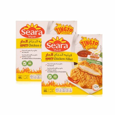Seara Spicy Chicken Zingzo 2 Packs Of 400 Grams