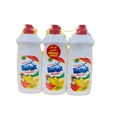 Bahar Premium Dishwash Lemon 3 x 400 ml