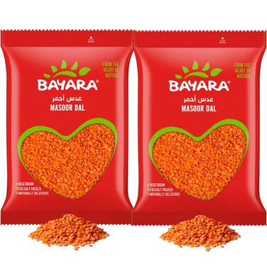 Bayara Masoor Dal 2 X 400 gr