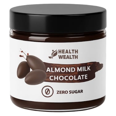 Health Wealth Almond Milk Chocolate Zero Sugar 175 gr