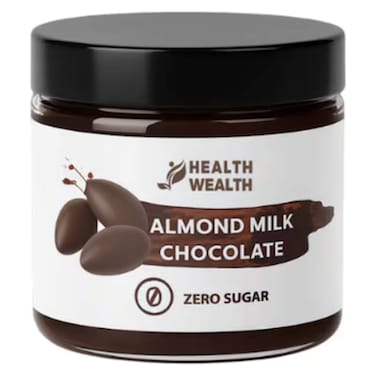 Health Wealth Almond Milk Chocolate Zero Sugar 175 gr