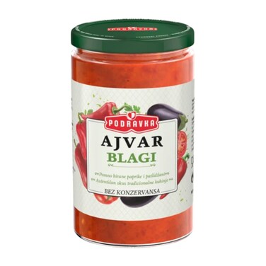 Podravka Mild Ajvar 350 Gram