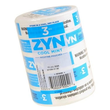 Zyn Cool Mint Nicotine Pouches Mini 3 mg &times; 5Pieces