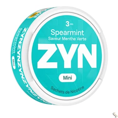 Zyn Spearmint Nicotine Pouches Mini 3 mg