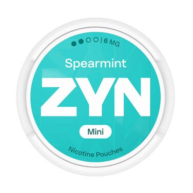Zyn Spearmint Nicotine Pouches Mini 6 mg