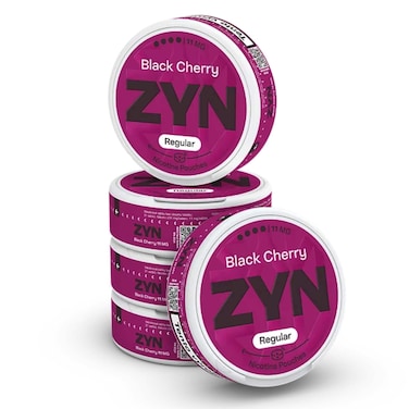 Zyn Black Cherry Nicotine Pouches Regular 11 mg &times; 5Pieces