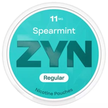 Zyn Spearmint Nicotine Pouches Regular 11 mg