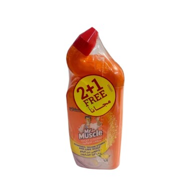 Mr Muscle Toilet Cleaner Lemon 3 x 500 ml