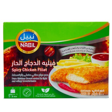 Nabil Chicken Fillet Crispy Spicy 400gr