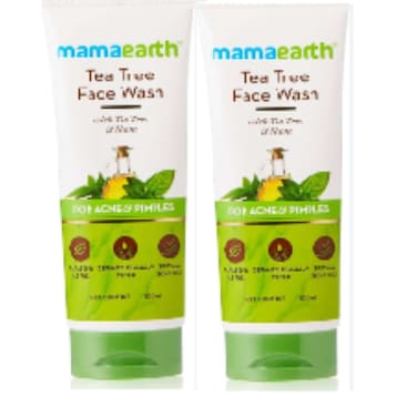 Mama Tea Tree Facewash for Acne and Pimples 2 x 120 ml