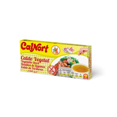 Calnort Veg Bouillon 12 Cubes 120 gr