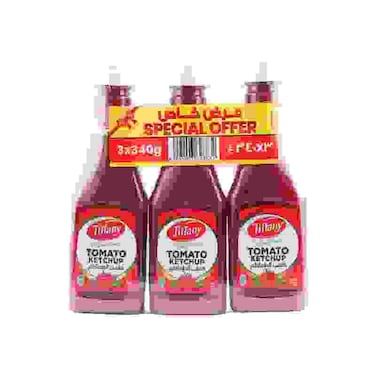 Tiffany Ketchup 3 x 340 gr
