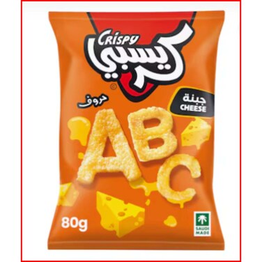 Saudia Crispy ABC Cheese 80 gr
