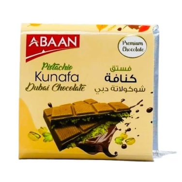 Abaan Kunafa Chocolate 80gr