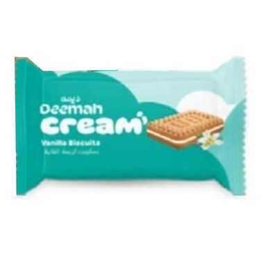 Deemah Cream Biscuit Vanilla 27Gr