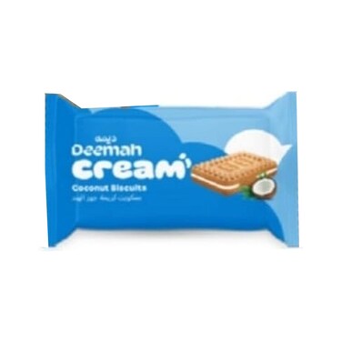 Deemah Cream Biscuit Coconut 27Gr