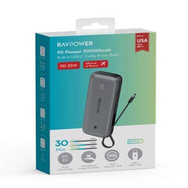Ravpower PB1224 Power Bank 20,000mAh