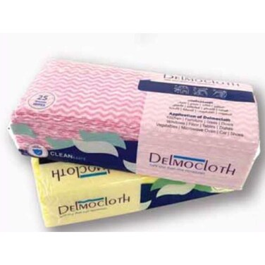 Delmon All Purpose Cleaning Cloth 8 sheets pack of 2