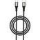Telux SyncX USB-A to USB-C Cable 1.2m Black