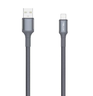 Telux Cable Flexix 60 Watt 1 Meter Dark Grey