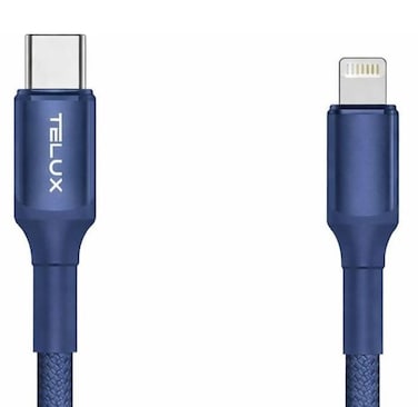 Telux FlexiX 27W Cable 1m Navy Blue