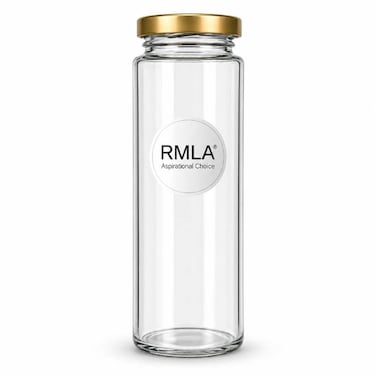 Glass Bottle Metal Lid 350 Ml