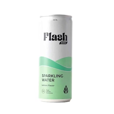 Flash Soda Sparkling Water Lemon 250ml