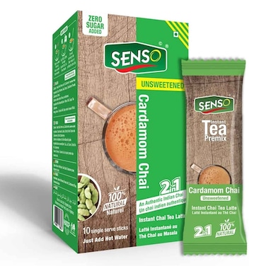 Senso Karak Tea with Cardamom 20 Gram Pack of 8