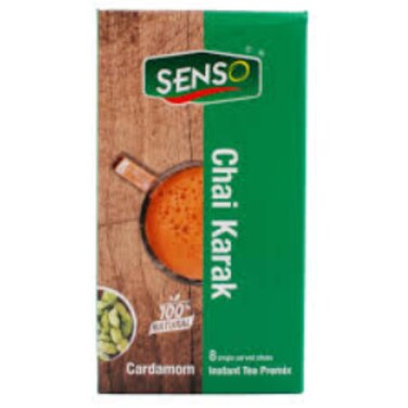 Senso Instant Tea Chai Karak Cardamom Tea 20 Gram 8 Bag