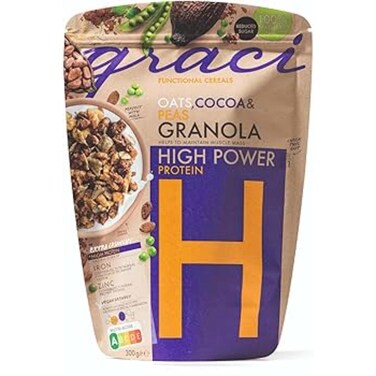 Graci Oats Cocoa and Peas Cranola High  Power 300 gr