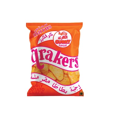 Smiths Qrakers Crisps Curry Single 100 gr