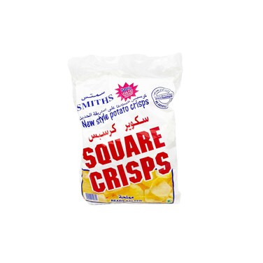 Smiths Square Crisps Salt &amp; Vinegar 20gr x 25 Pieces